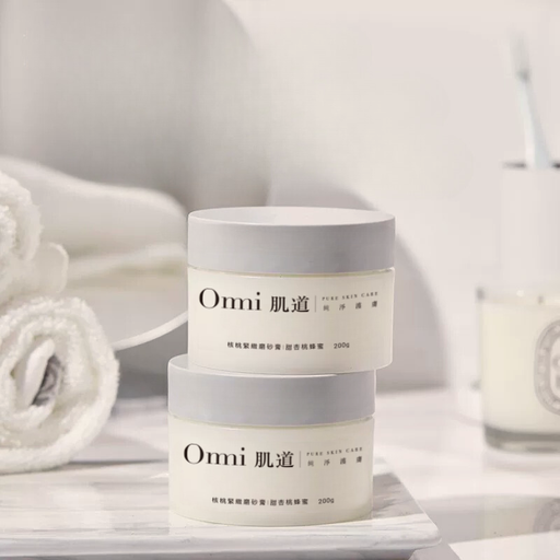 【Omni】核桃緊緻磨砂膏 甜杏桃蜂蜜 （200 g）